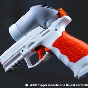VP9 Style VR Controller Grip – Realistic Weight, Swappable Panels for ACE Virtual