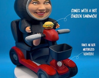 GorlWorld Series: Beezer Gorl Dressed-Up  - Have Two Seats Collection - Hand Painted 6” Figure