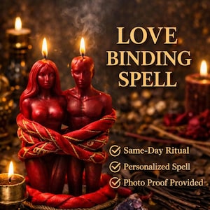 Love Binding Spell | Passion and Emotional Connection Ritual | Strengthen Attraction and Commitment