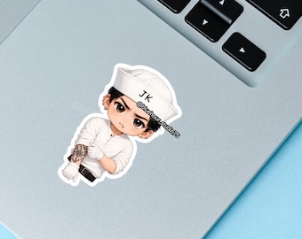 Pegatinas chibi para fans del K-pop / Sailor Maknae / Merchandising de K-pop / Obsequios de conciertos