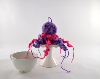 Mini MultiPurple and Pink Jellyfish