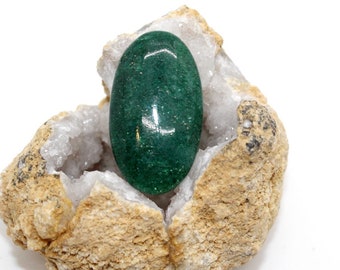 Aventurine # 1 Stone Cabochon Gemstone/ Oval/ Semiprecious/ Crystal