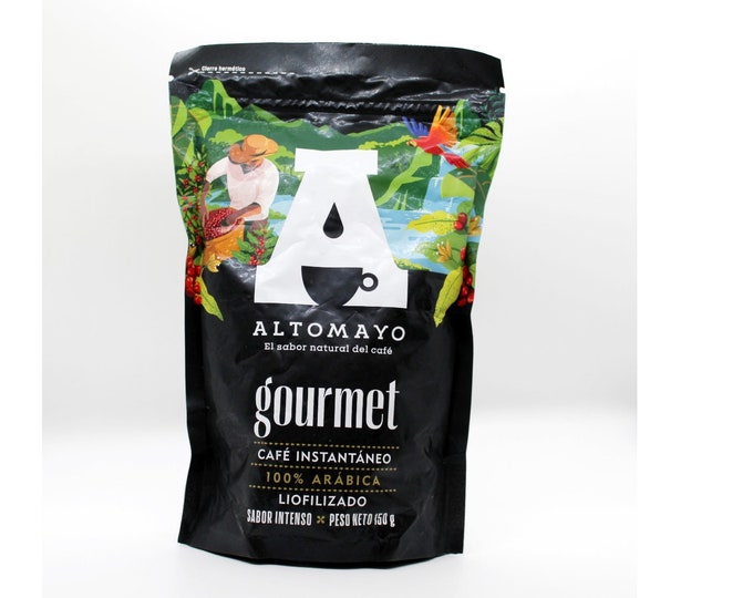 Peruvian Gourmet Instant Coffee, Altomayo, Freeze-dried (liofilizado) 150g - 5.29oz
