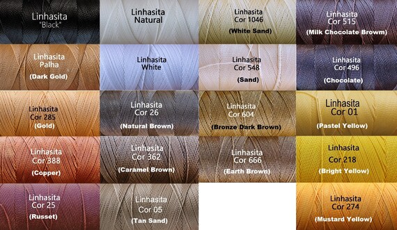 Linhasita Color Chart