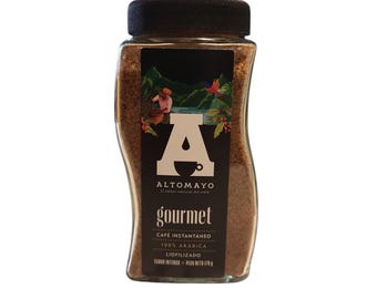 Peruvian Gourmet Instant Coffee, Altomayo, Freeze-dried (liofilizado) 170g