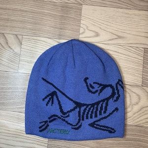 Blue Arcteryx Beanie - Etsy