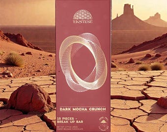 Batonik z ciemnej czekolady - Dark Mocha Crunch