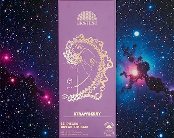 Barra de chocolate con leche - Fresa