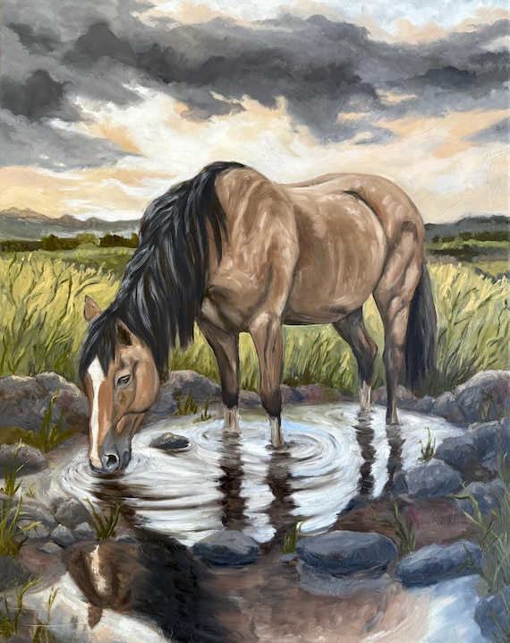 "A Moment of Calm" Giclee Fine Art Print
