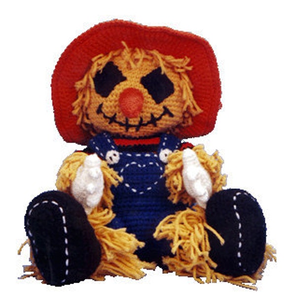 PDF Amigurumi Pattern Scarecrow  - Crochet Scarecrow Pattern (7034) Td creations