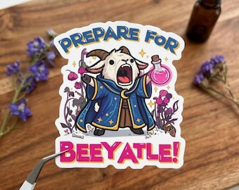 Prepare For Beeyatle Prepotente Sticker, Dungeon Crawler Carl, Book Lover Gift, Mommy's Special Boy DCC Gift, LitRPG Fan, Free Shipping
