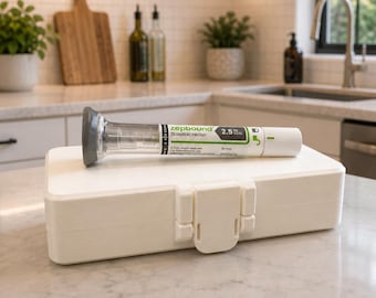 GLP-1 Injection Pen Fridge Organizer | PETG Made in the USA