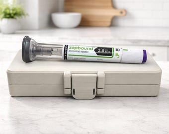 Injection Pen Holder for Zepbound Mounjaro and Trulicity Fridge Storage Case