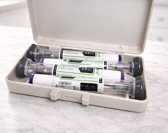 Injection Pen Holder for Zepbound Mounjaro and Trulicity Fridge Storage Case