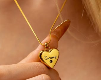 Personalized Cremation Jewelry, Urn Necklace, Ashes Necklace, Cremation Necklace, Heart Pendant Necklace,Pet Memorial Jewelry,Creamated gift