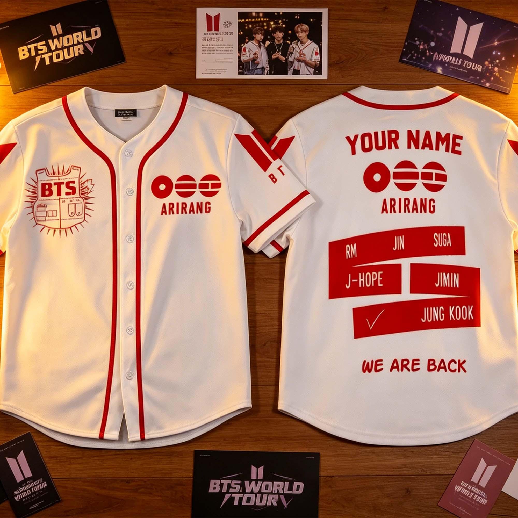 Bts Baseball Jersey - Etsy Canada