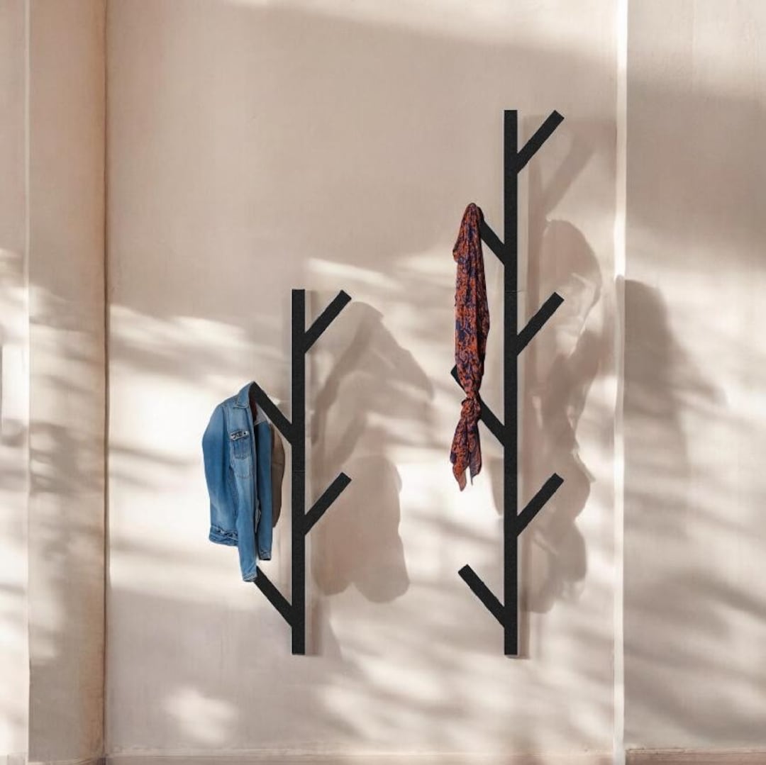 Wall Cladding Coat Rack Modern Wall Coat Rack - Etsy