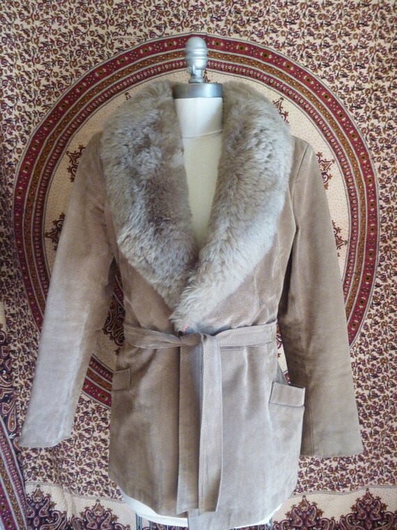 fur wrap coat