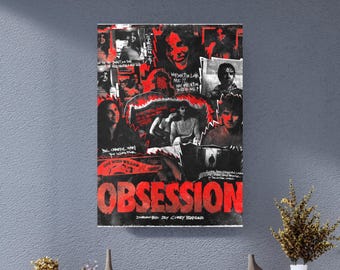 Skräckfilmsaffisch Obsession (Oramad)