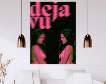 Olivia Rodrigo Deja Vu Albumomslag Affisch Tryck (Oramad)