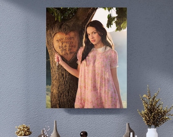 Olivia Rodrigo Poster | Guts Album Wall Art | Pop Rock Singer Music Print | Trendy Room Decor | Olivia Rodrigo Fan Gift Poster (Unframed)