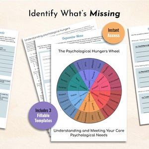 Why You Feel Anxious or Off — Understand Your Needs Using the Psychological Needs Wheel