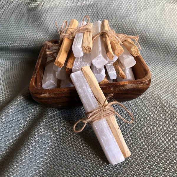 Palo Santo/Selenite Bundle (4”)