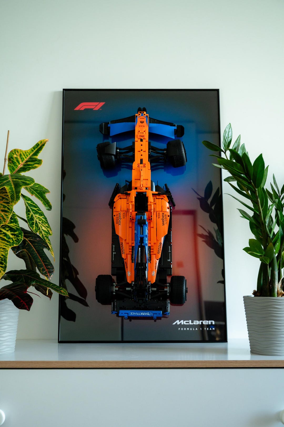 Lego Formula Frame LEGO Technic Mclaren Formula 1 F1 Display Frame (42141) | Wall Mount ...