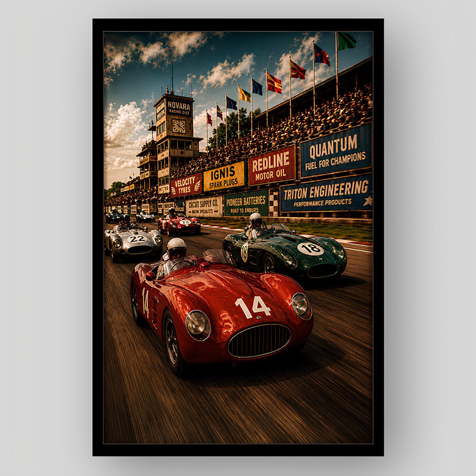 1957 Mille Miglia - Etsy