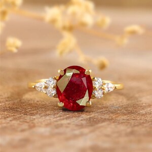 Natural Ruby ring, ring for women, AAA Ruby ring, Gemstone ring, Ruby jewelry, genuine Ruby ring, anniversary ring, purpose ring for her