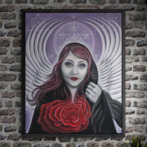 Mahsa Amini Homage - Activist Art- Freedom for Iranian Women - Visionary Art Prints