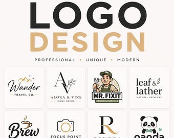 Custom Logo Design Service | Branded 3d Logo Designs For Businesses | Professional Logo Creation | Business Logo Maker | Fast Delivery