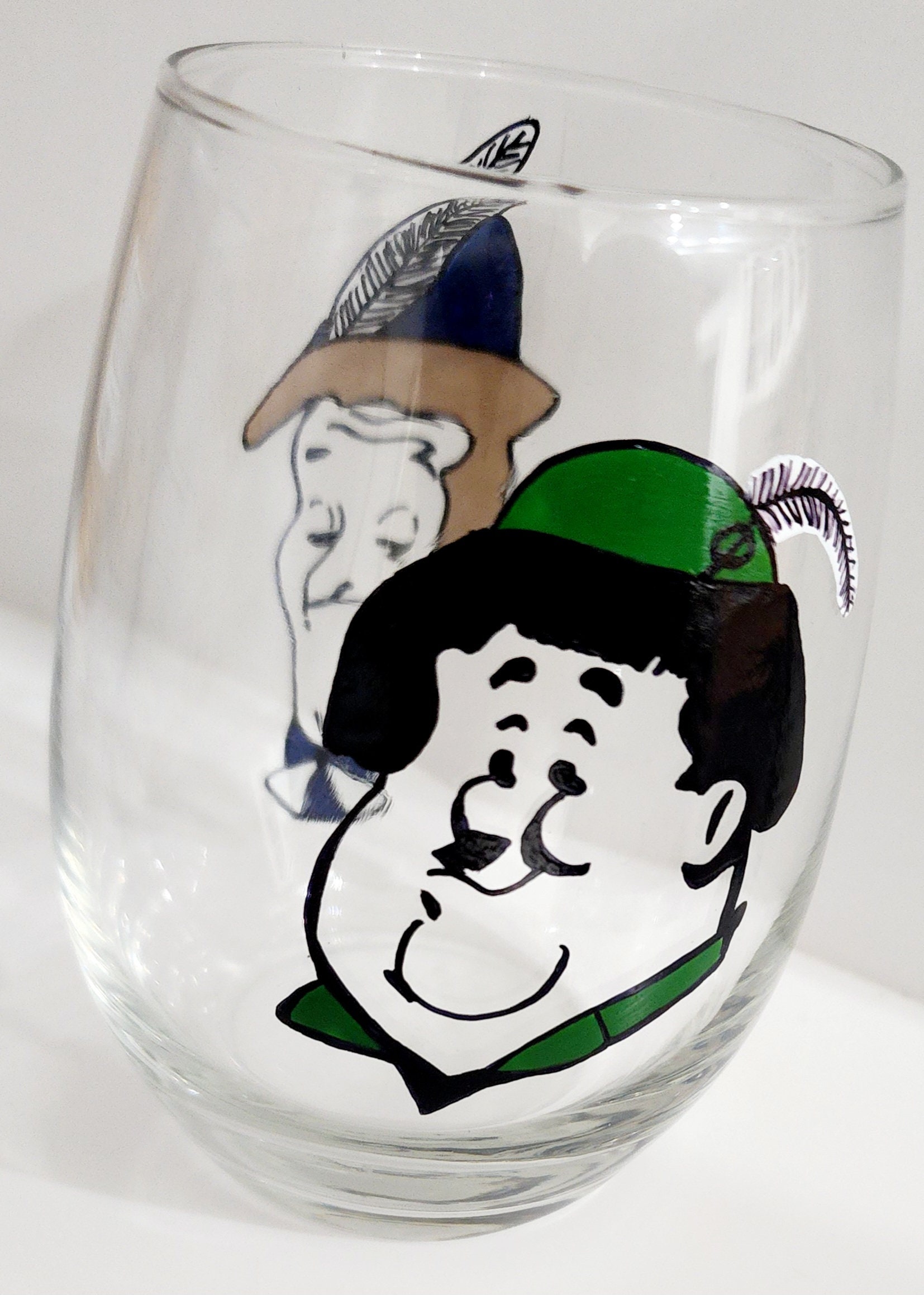 Laurel and hardy wine bottle holder new arrivals