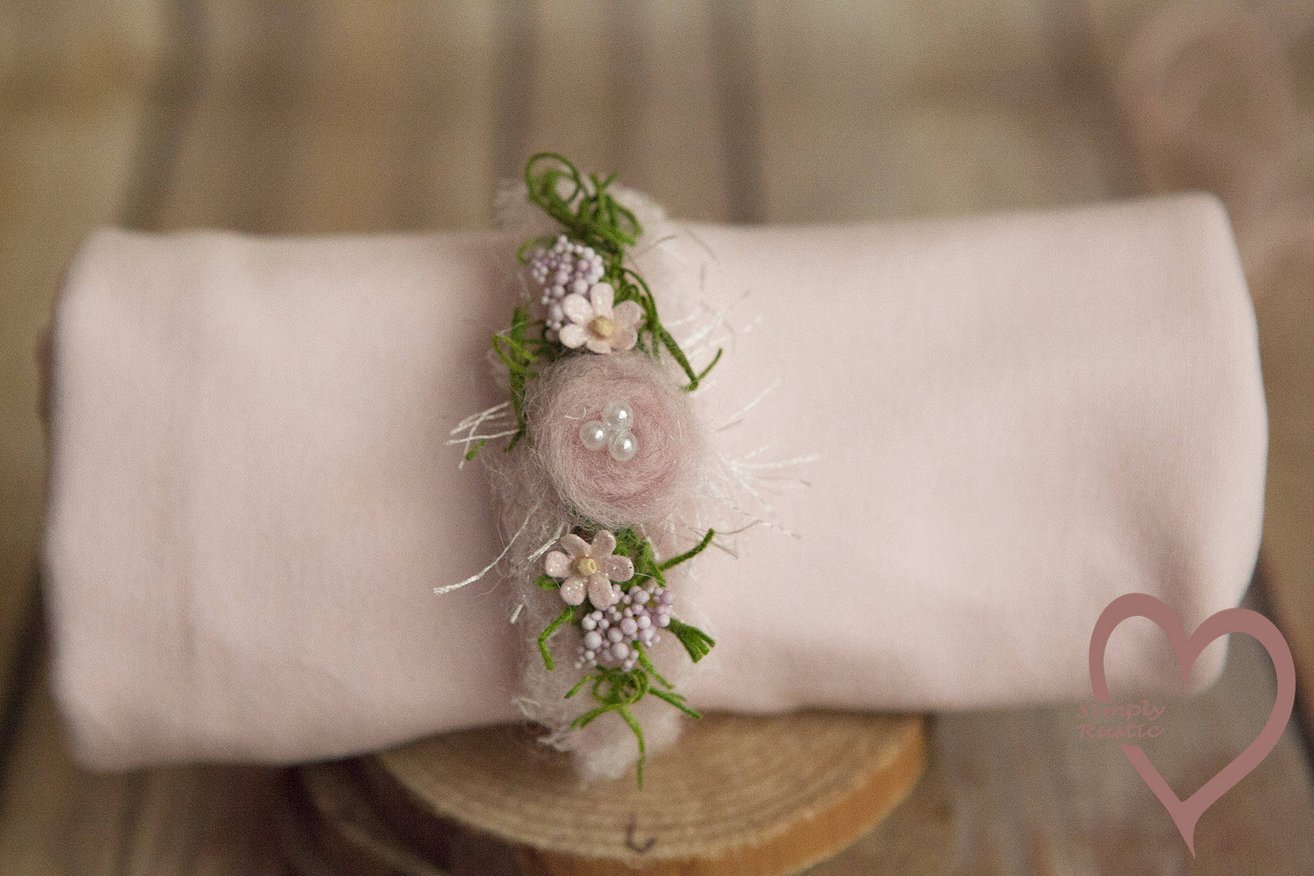 2 Piece Light Baby Pink Stretch Jersey Knit Wrap Set 13x Etsy