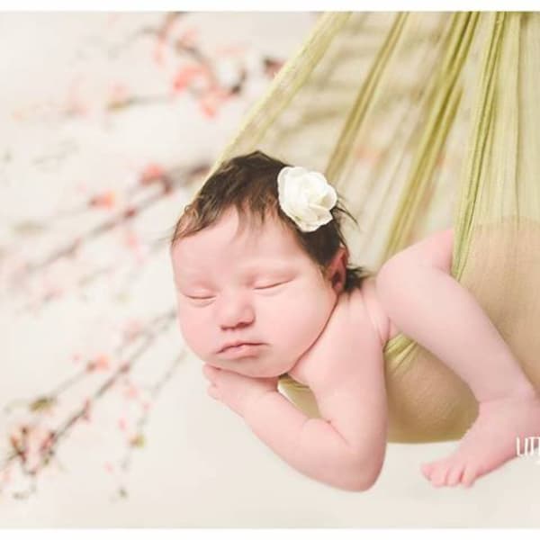 7 foot long x 30" wide cotton Gauze Swaddle Blanket/ Newborn Photo Prop Cheesecloth Wraps/ Photo Prop/Newborn Newborn Wrap