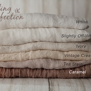 Runner da tavolo in garza di garza 16" Wide Qualsiasi colore di confronto Runner da matrimonio Evento speciale Cotone tinto a mano Beautiful Sheer Farm Runner