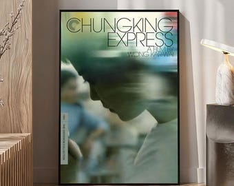 Chungking Express Movie Poster | Canvas Wall Art | Home Decor | Gift for Movie Lovers