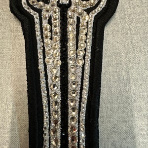 Grucifix encrusted with rhinestones