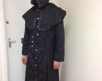 Ghost B.C Nameless Ghoul Cosplay Costume Uniform Black Coat Props Full Set Ghost B.C Nameless Ghoul Cosplay Costume Uniform Black Coat Props Full Set