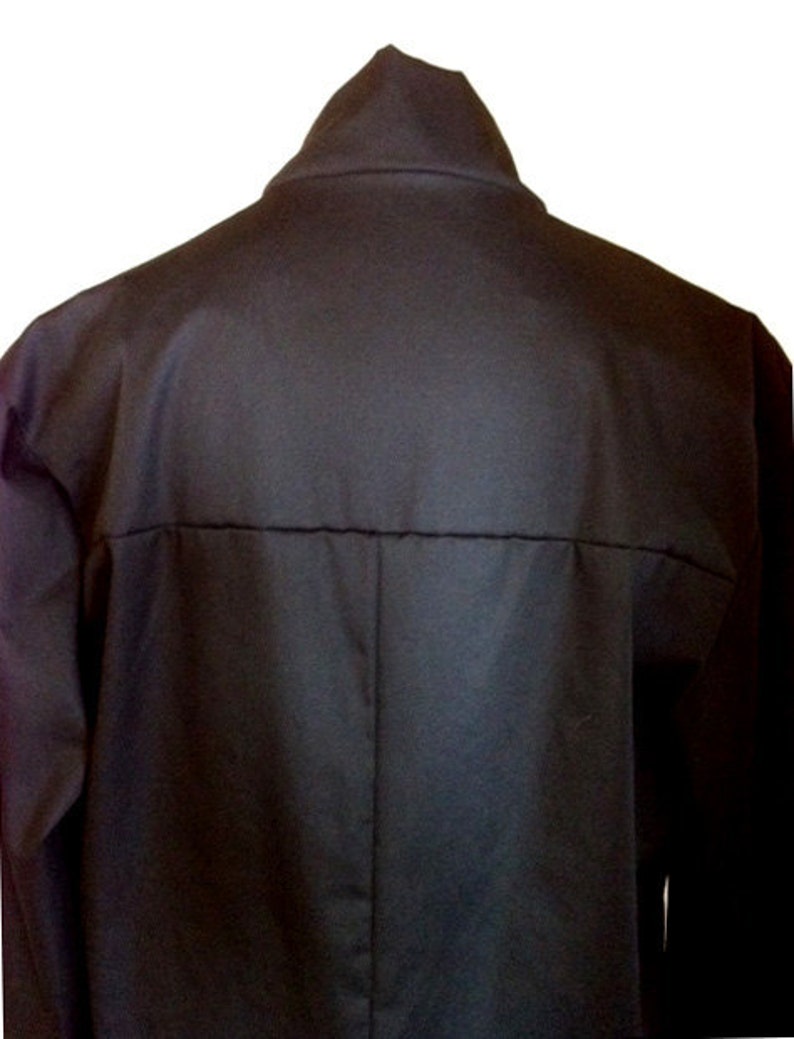 NEW Black Cotton Drill Duster Coat Matrix/neo/morpheus Style - Etsy