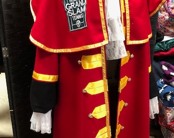 Red and Gold Town Crier costume