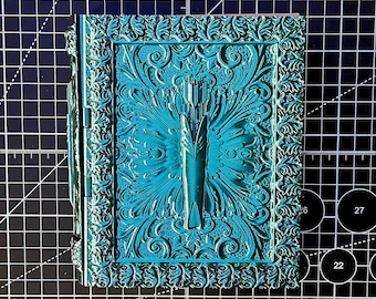 Ranger Tome Dice Vault and Rolling Tray | MTG Commander Deck Box, D&D Storage Vault