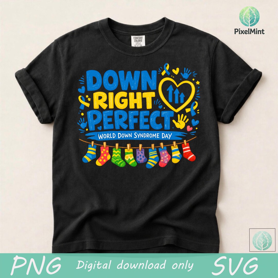 Down Syndrome Awareness PNG: Down Right Perfect World 3.21 Png Support ...