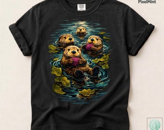 Nutria vintage nadando, estética de los 90, PNG: Arte retro de vida silvestre, río, amante de la naturaleza, PNG, clipart de animal lindo (descarga digital)