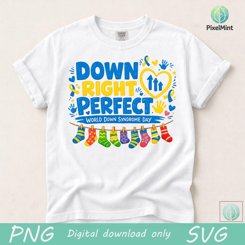 Down Syndrome Awareness PNG: Down Right Perfect World 3.21 Png Support ...