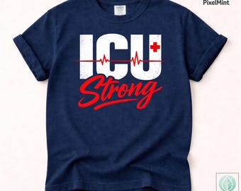 Latidos cardíacos médicos UCI PNG: Agradecimiento a la enfermera de cuidados críticos PNG Equipo fuerte de UCI (Descarga digital)