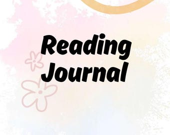 Digitaler Planer für ADHS: Interaktives Lesejournal Template