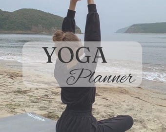 Digitaler Yoga Planer: Wellness & Dankbarkeit (PDF Download)