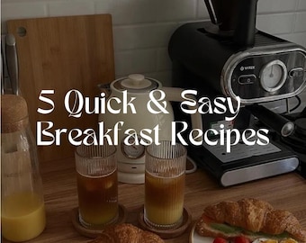 Einfache gesunde Frühstück Rezepte | 5 Schnelle & Nahrhafte Mahlzeiten