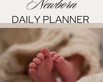 Neugeborenen Tagesplaner | Baby Stillen, Schlafen, Windel Tracker (Digitaler Download)